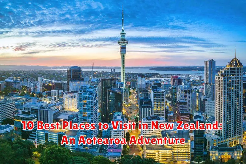 10 Best Places to Visit in New Zealand: An Aotearoa Adventure