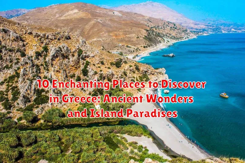 10 Enchanting Places to Discover in Greece: Ancient Wonders and Island Paradises